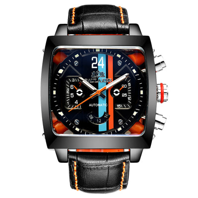 New Trend Men's Watch Monaco Self Wind Mechanical Homage