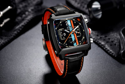 New Trend Men's Watch Monaco Self Wind Mechanical Homage