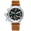 Men's Automatic Mechanical Multifunctional Luminous Leather Watche