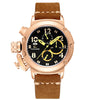 Men's Automatic Mechanical Multifunctional Luminous Leather Watche