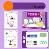 Pen Control Training Book Kindergarten Erasable Paper